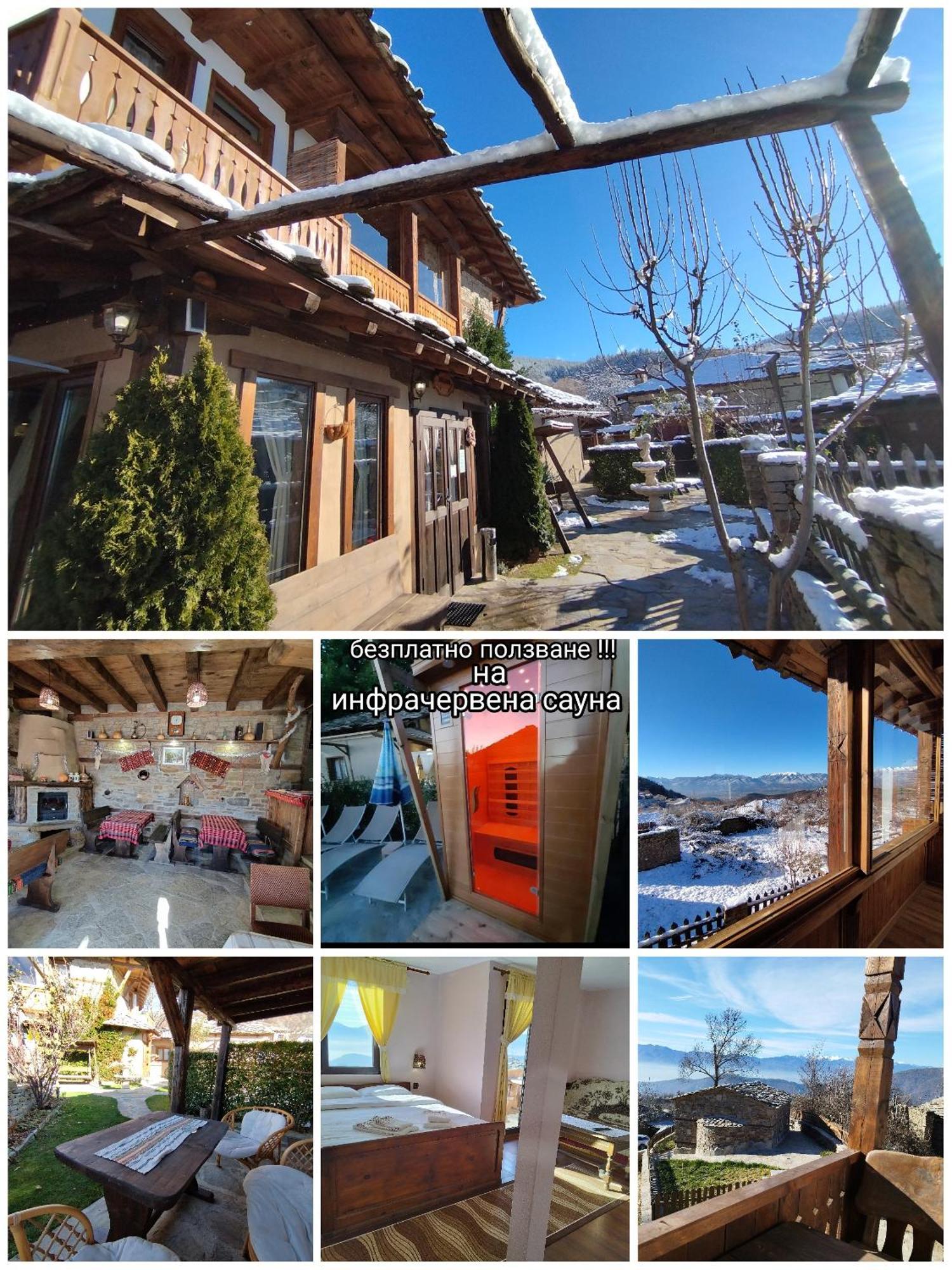 Семеен Хотел Скендерова Къща Leshten Exterior foto